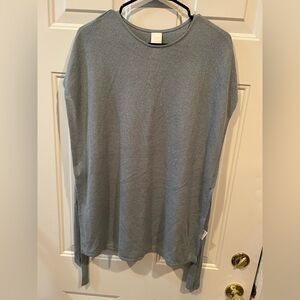 H&M Light Blue Knit Pullover Top